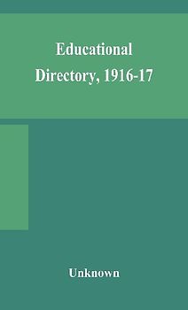 Educational directory, 1916-17