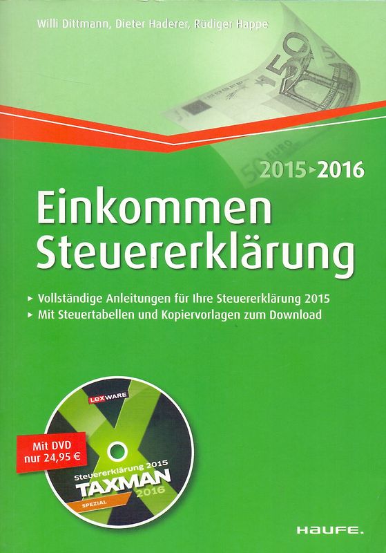 Einkommensteuererklärung 2015/2016