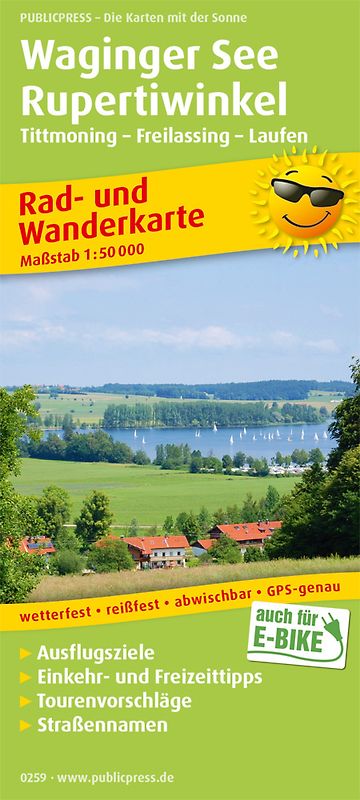 Waginger See, Rupertiwinkel, Tittmoning - Freilassing -Laufen