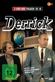 Derrick - Folge 10-18 (3 Discs) DVD