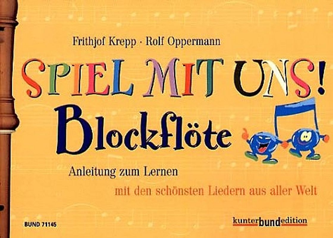 Spiel mit uns! Blockflöte