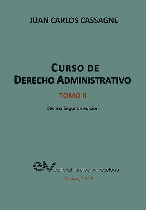 CURSO DE DERECHO ADMINISTRATIVO  TOMO II