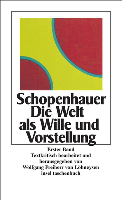 Die Welt als Wille und Vorstellung