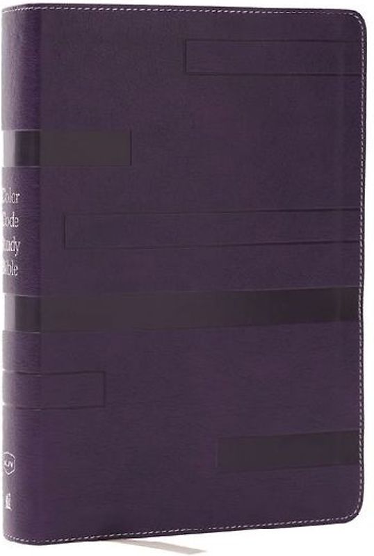 Color Code Study Bible, Revealing God's Truth Color by Color (Kjv, Purple Leathersoft, Red Letter)