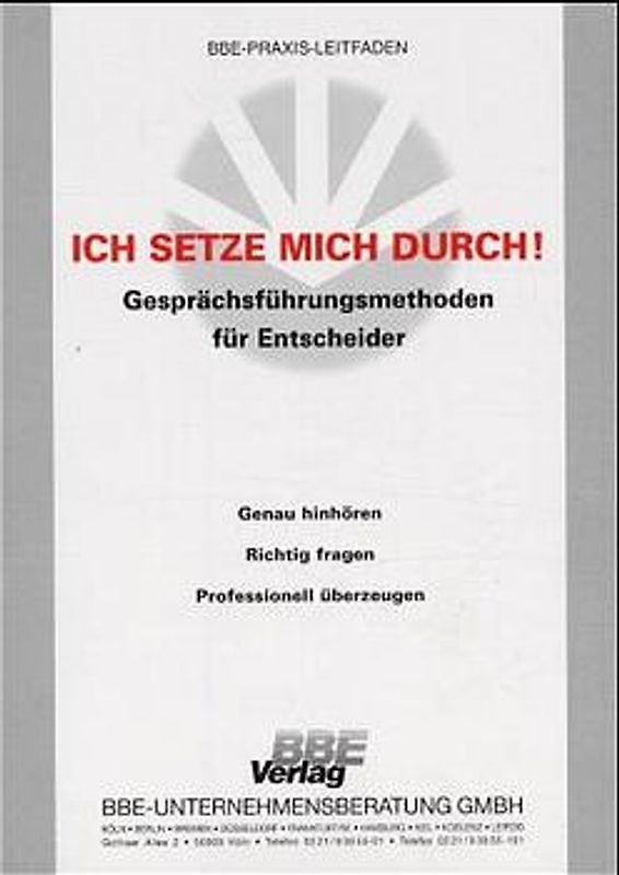 Ich setze mich durch