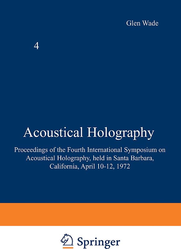 Acoustical Holography