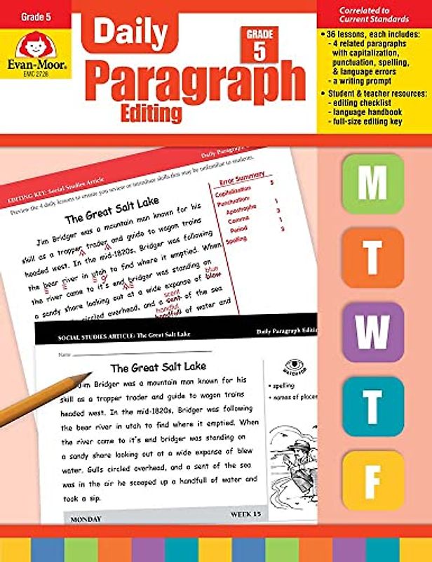 Daily Paragraph Editing Grade 5