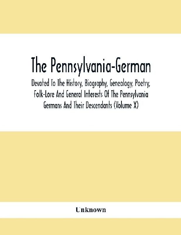 The Pennsylvania-German
