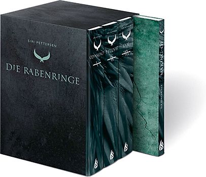 Die Rabenringe 1-3 (Schuber mit 3 Hardcover-Bänden plus „Making of“-Bonusband mit Siri Pettersens persönlichen Erinnerungen und Hirkas Kräuterfibel)