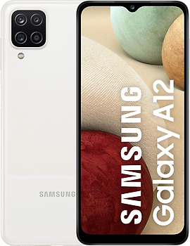 Samsung Galaxy A12 Doble SIM 32GB [Versión MediaTek Helio P35] blanco