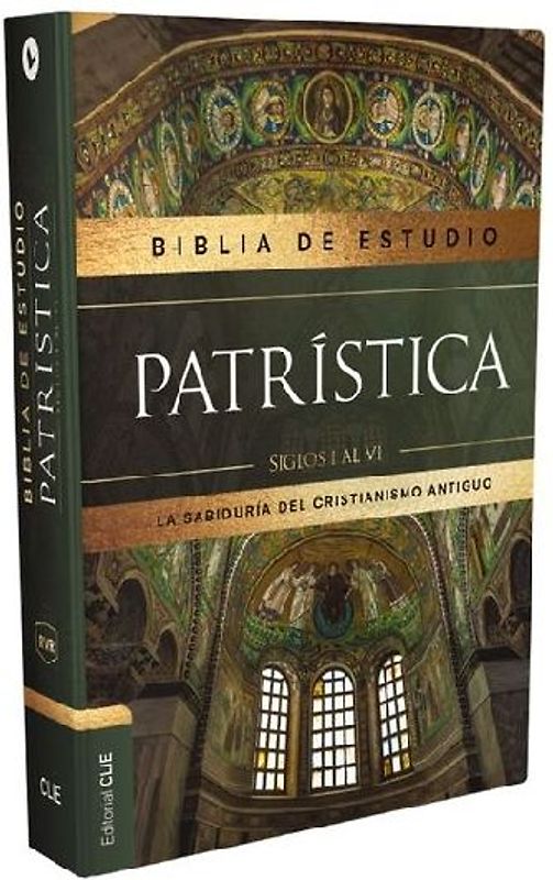 Rvr, Biblia de Estudio Patrística, Interior a DOS Colores, Tapa Dura, Palabras de Jesús En Rojo, Comfort Print