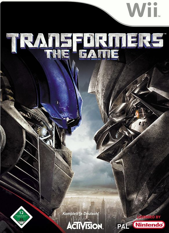 Transformers: The Game Nintendo Wii