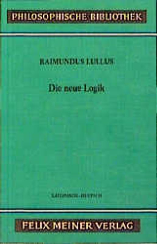 Die neue Logik. Logica Nova