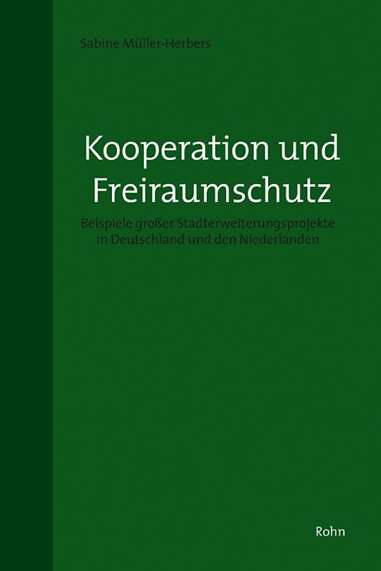 Kooperation und Freiraumschutz