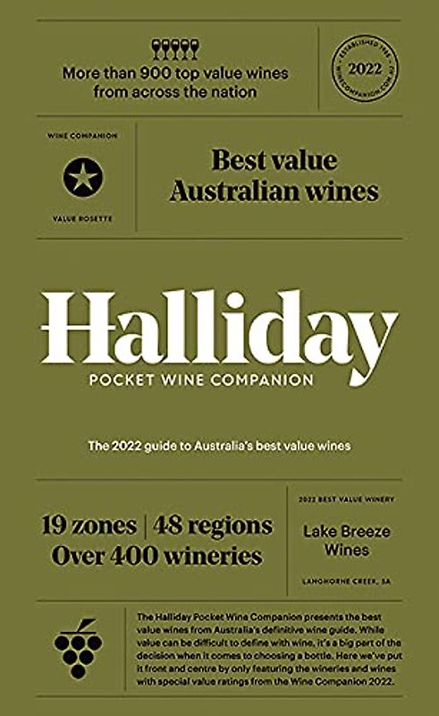 Halliday Pocket Wine Companion 2022: The 2022 Guide to Australia's Best Value Wines