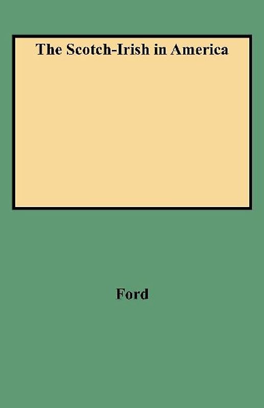 Scotch-Irish in America