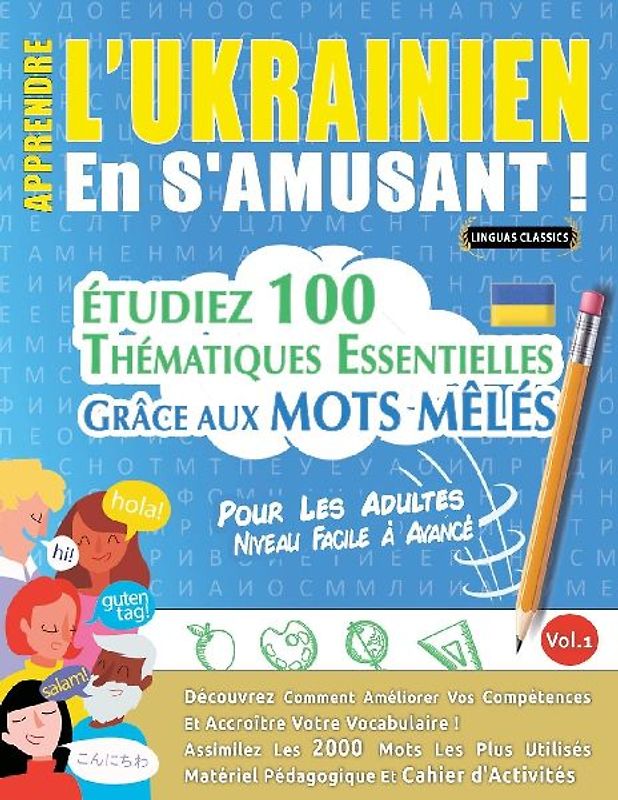 APPRENDRE L'UKRAINIEN EN S'AMUSANT - POUR LES ADULTES