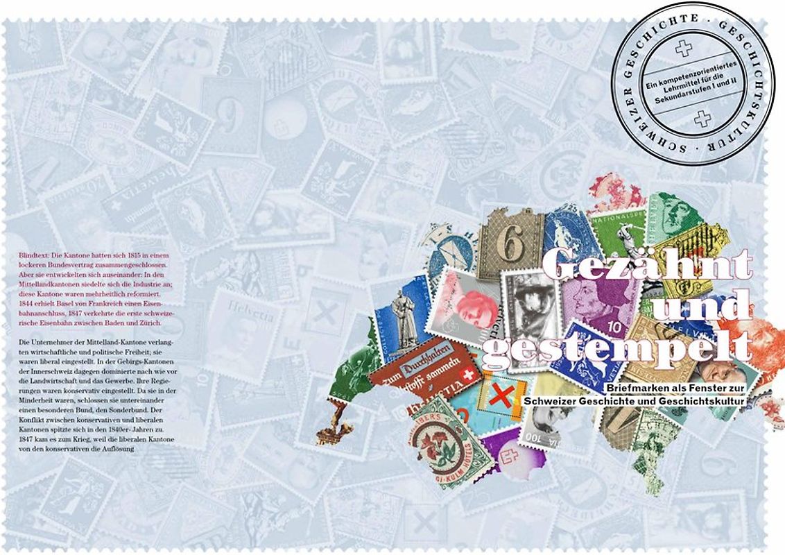 Gezähnt und gestempelt