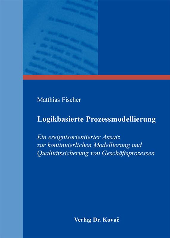 Logikbasierte Prozessmodellierung