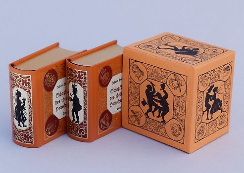 Schatzkästlein des rheinischen Hausfreundes (2 Bände) (VORZUGSAUSGABE). Vorzugsausgabe mit Kopfgoldschnitt, limitiert und numeriert von 1 - 250