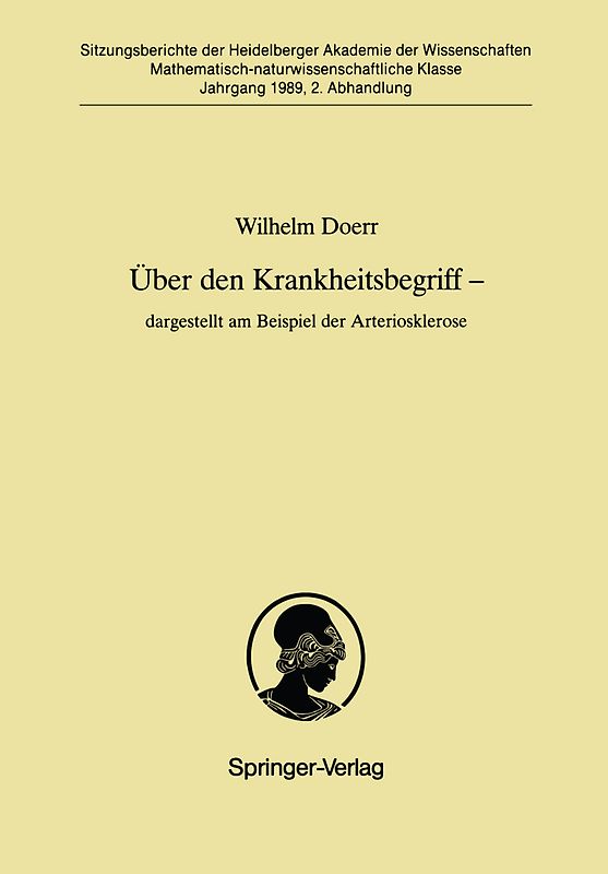 Über den Krankheitsbegriff — dargestellt am Beispiel der Arteriosklerose