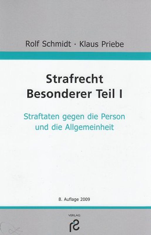 Strafrecht Besonderer Teil I
