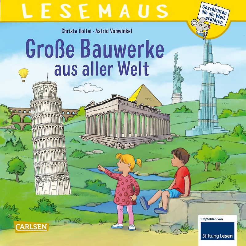 LESEMAUS 151: Große Bauwerke aus aller Welt