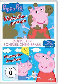 Peppa Pig - Volume 4+5 - Matschepampe & Himmelsdrachen [2 DVDs] DVD