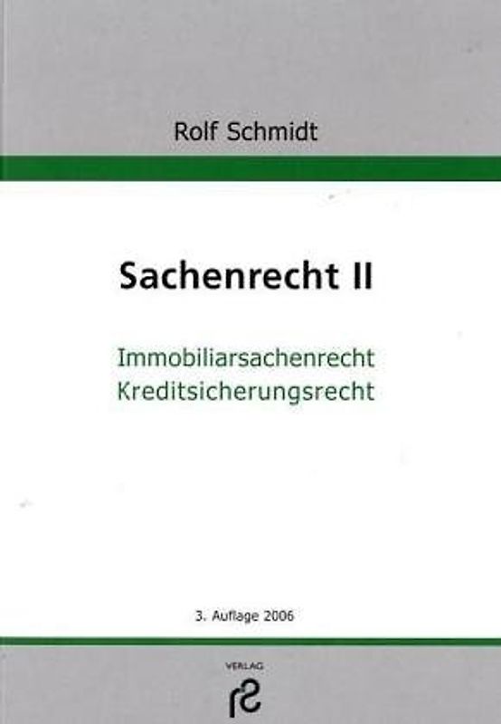 Sachenrecht II