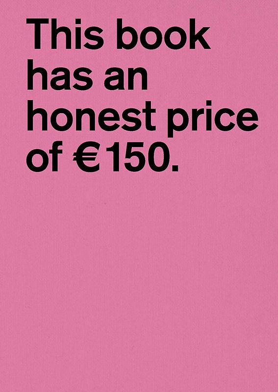 This book has an honest price of € 150.