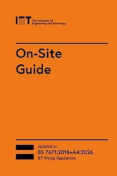 On-Site Guide (Bs 7671:2018+a4:2026)