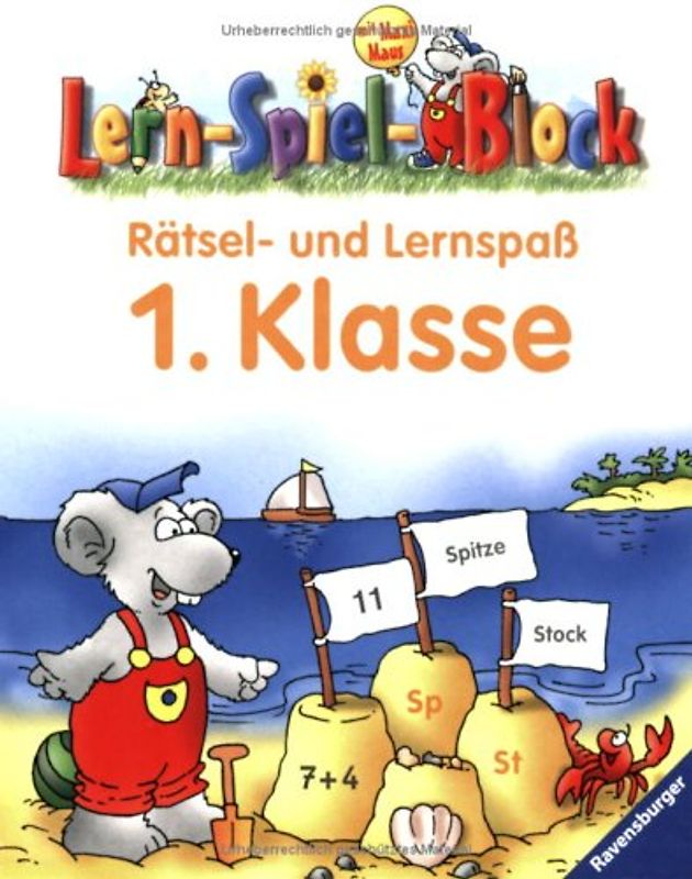 Rätsel- und Lernspaß: 1. Klasse
