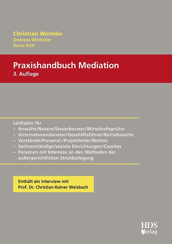 Praxishandbuch Mediation