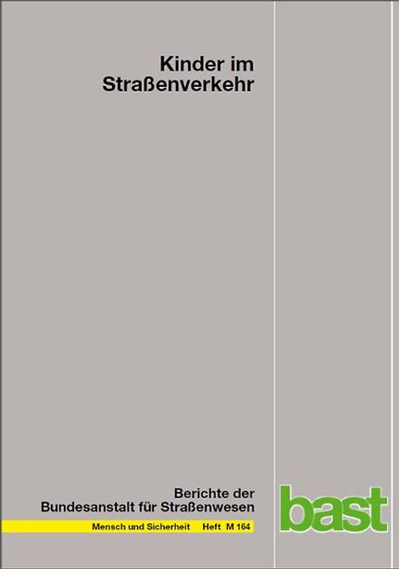 Kinder im Strassenverkehr