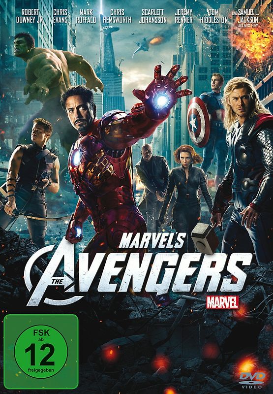 Marvel's The Avengers DVD