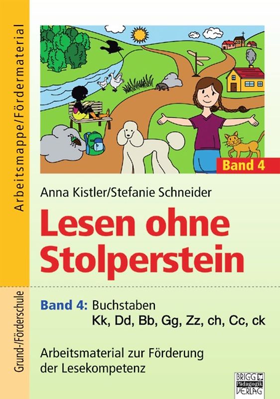 Lesen ohne Stolperstein / Band 4 - Buchstaben Kk, Dd, Bb, Gg, Zz, ch, Cc, ck