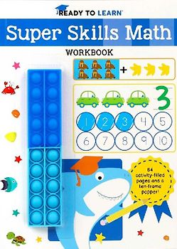 Ready to Learn: Super Skills Math Workbook with Ten-Frame Popper