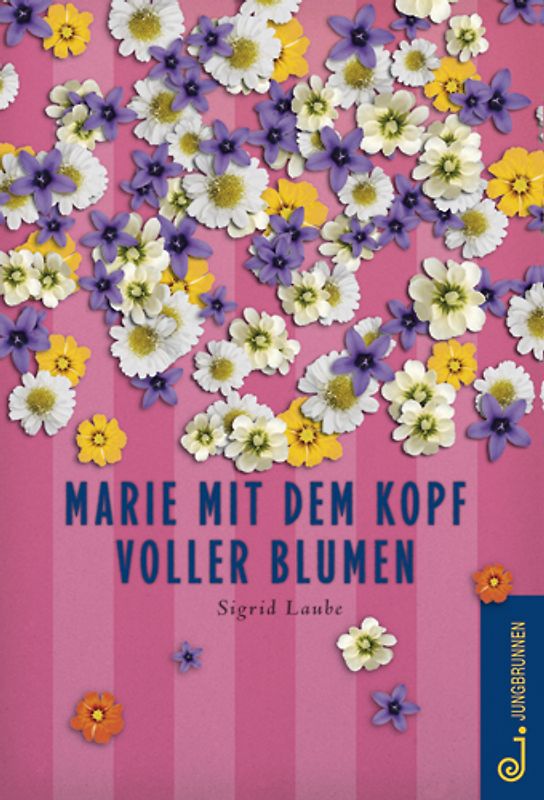 Marie mit dem Kopf voller Blumen