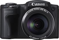 Image of Canon PowerShot SX500 IS zwart (Refurbished)