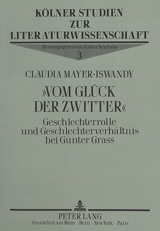 «Vom Glück der Zwitter»