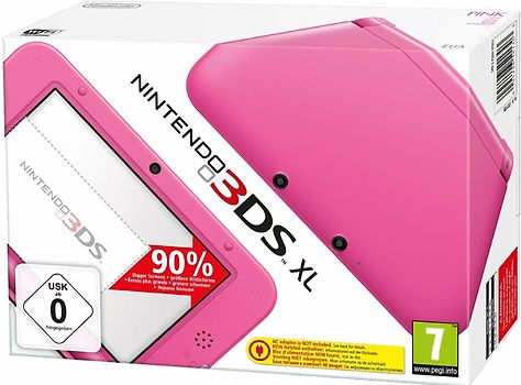 Nintendo 3DS XL pink