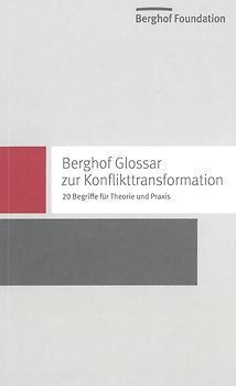 Berghof Glossar zur Konflikttransformation