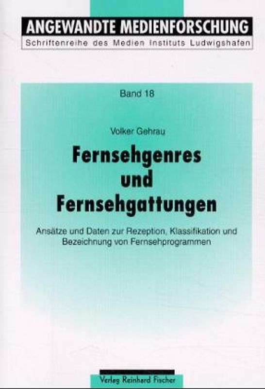 Fernsehgenres und Fernsehgattungen