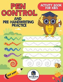 Pen Control and Pre-Handwriting Practice Activity Book for Kids