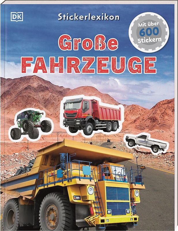 Sticker-Lexikon. Große Fahrzeuge