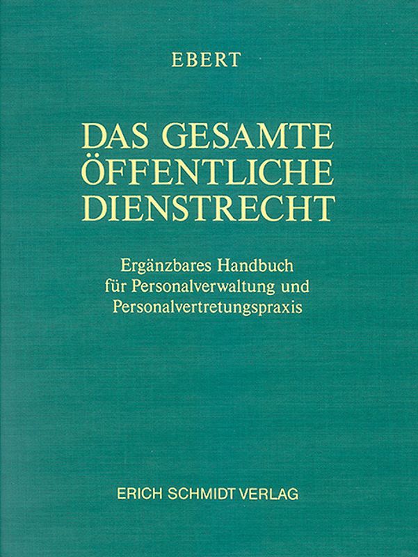 Das gesamte öffentliche Dienstrecht - Abonnement