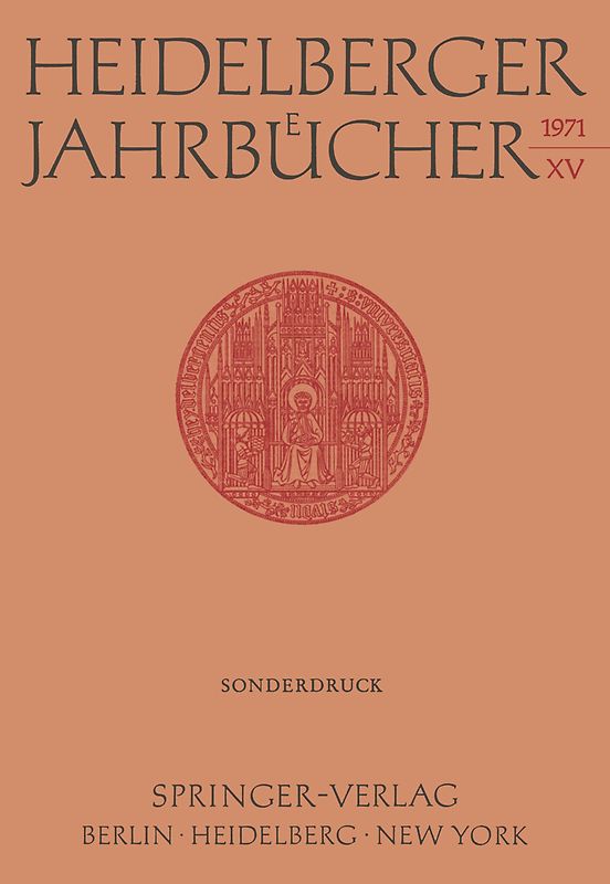 Heidelberger Jahrbücher