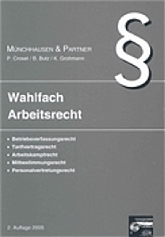 Wahlfach Arbeitsrecht