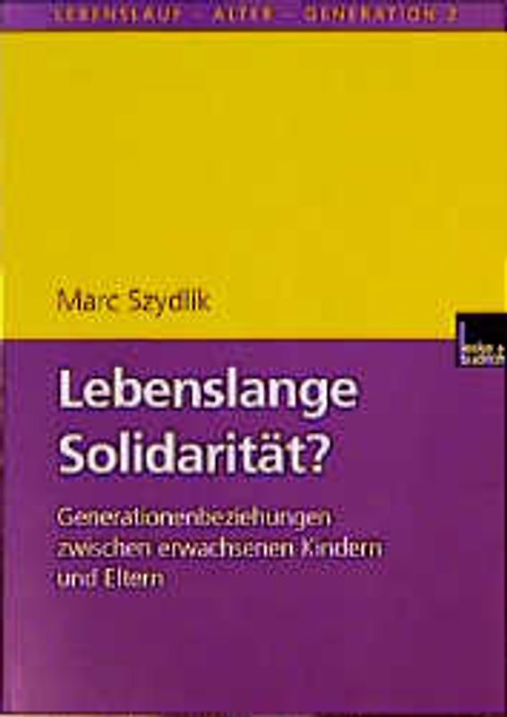 Lebenslange Solidarität?