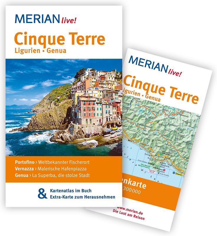 MERIAN live! Reiseführer Cinque Terre Ligurien Genua